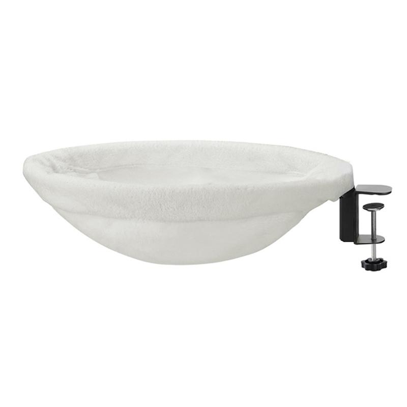 Кошачий стол-кровать, кошачий насест, удобный мягкий круглый настольный кошачий стол, кошачье гнездо с ковриком для домашних животных, офисный рабочий стол, кошачья кровать